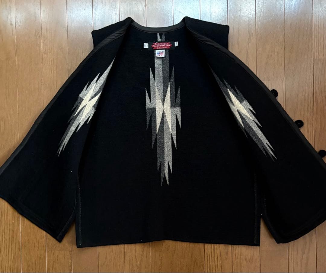 美品！CENTINELAセンチネラベスト38黒