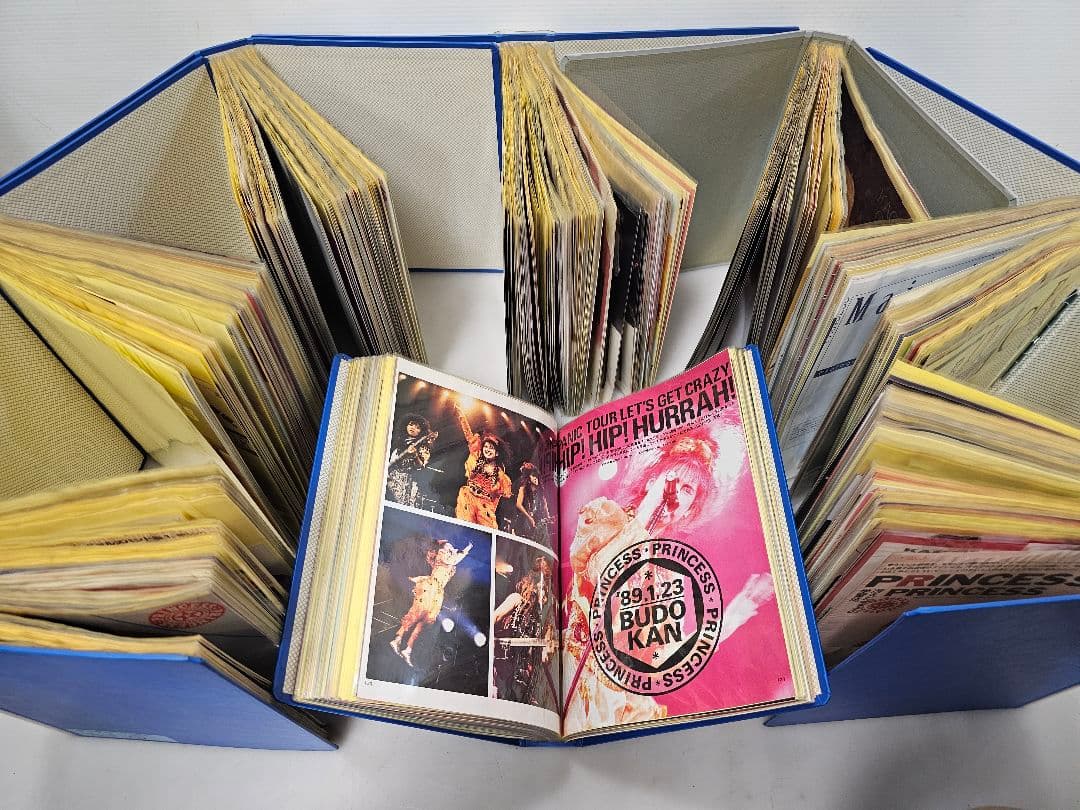 88年～95年プリプリシリーズ雑誌切り抜き 大量！ファイル綴じ 8冊約2500P