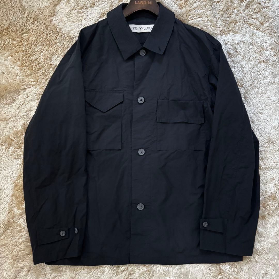 POLYPLOID ポリプロイドWORKWEAR JACKET B 黒 4