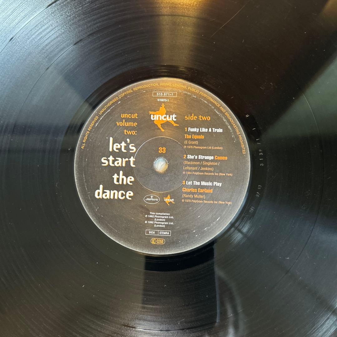 洋楽 Uncut Volume Two: Let's Start The Dance