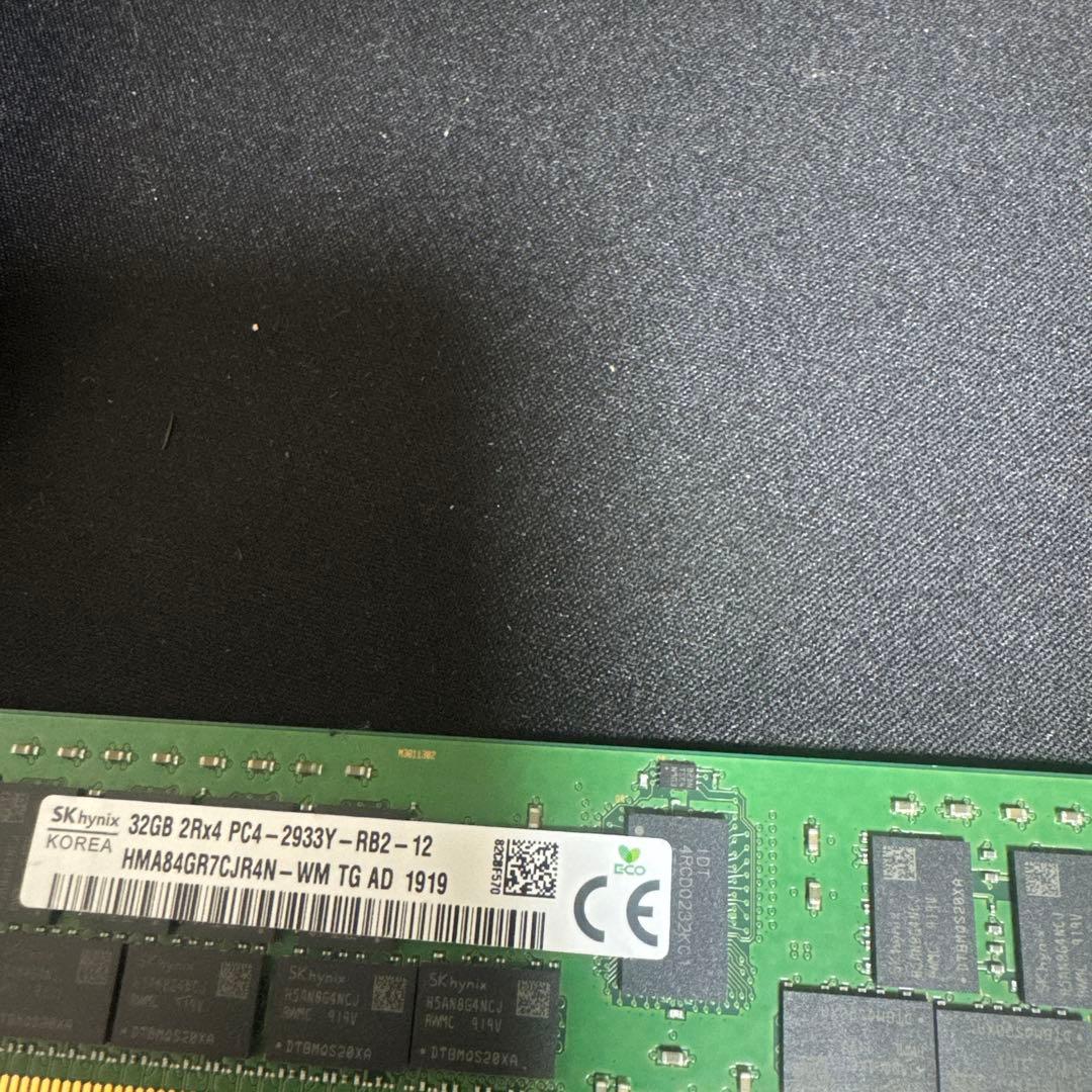 SK hynix 32GB DDR4 PC4-2933Y メモリ