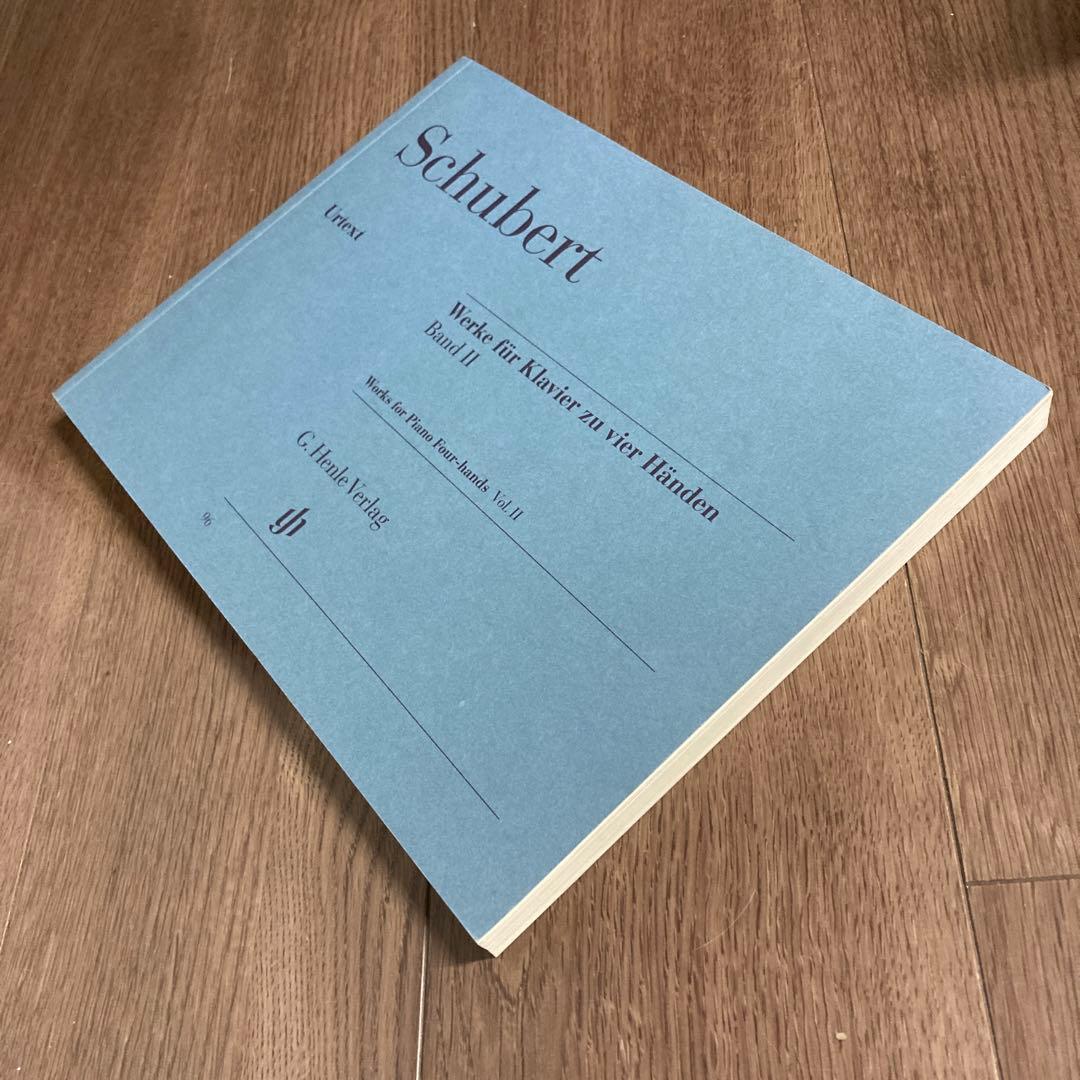 SCHUBERT/ 連弾作品集 第2巻 <原典版> HENLE