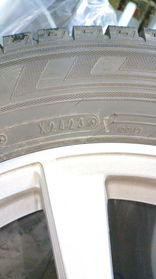 値引き相談可！ 2024年購入 15インチ スタッドレス ホイール４本セット