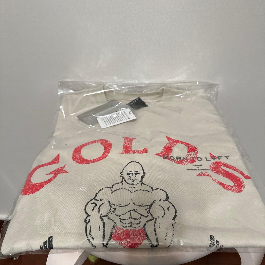 新品 LYFT GOLD'S GYM コラボ Tシャツ M GOLDGYM