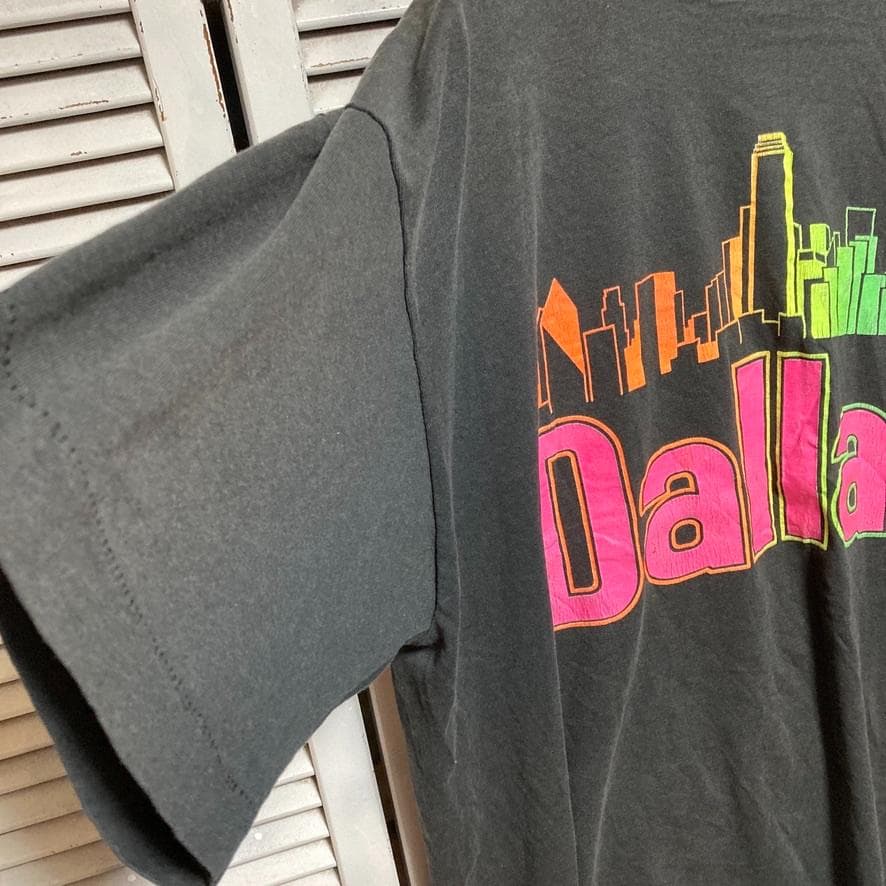 CAKM スーベニア Tシャツ USA製 90s アメリカ テキサス ダラス
