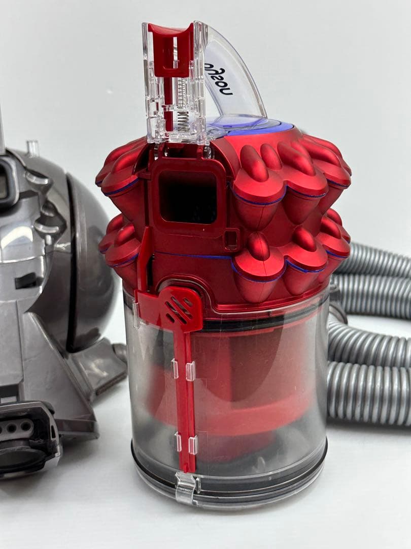 中古綺麗　動作保証　ダイソン　掃除機　ダスト　ホース セット　本体　赤　CY24