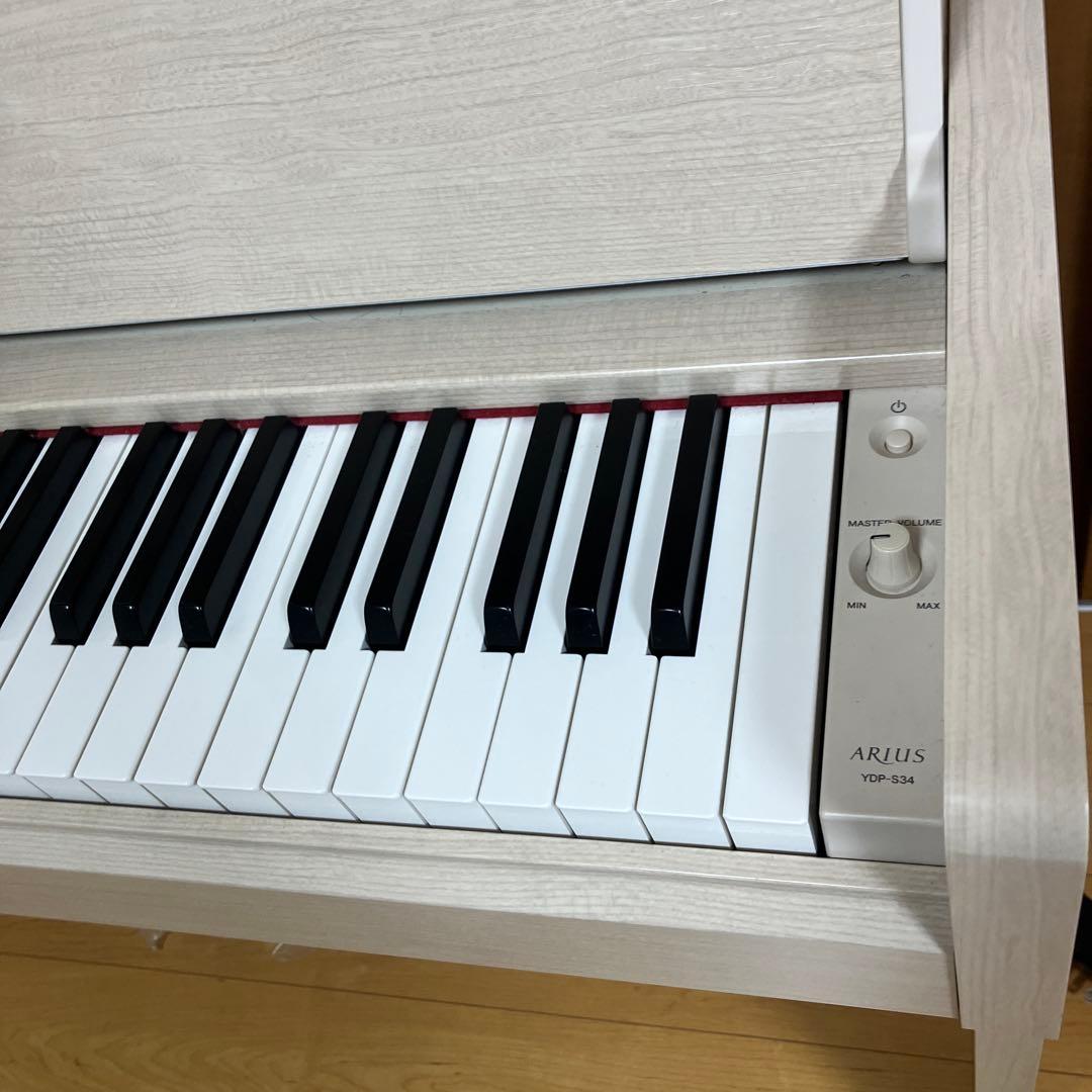 YAMAHA デジタルピアノ 電子ピアノ オルガン 鍵盤楽器YDP-S34