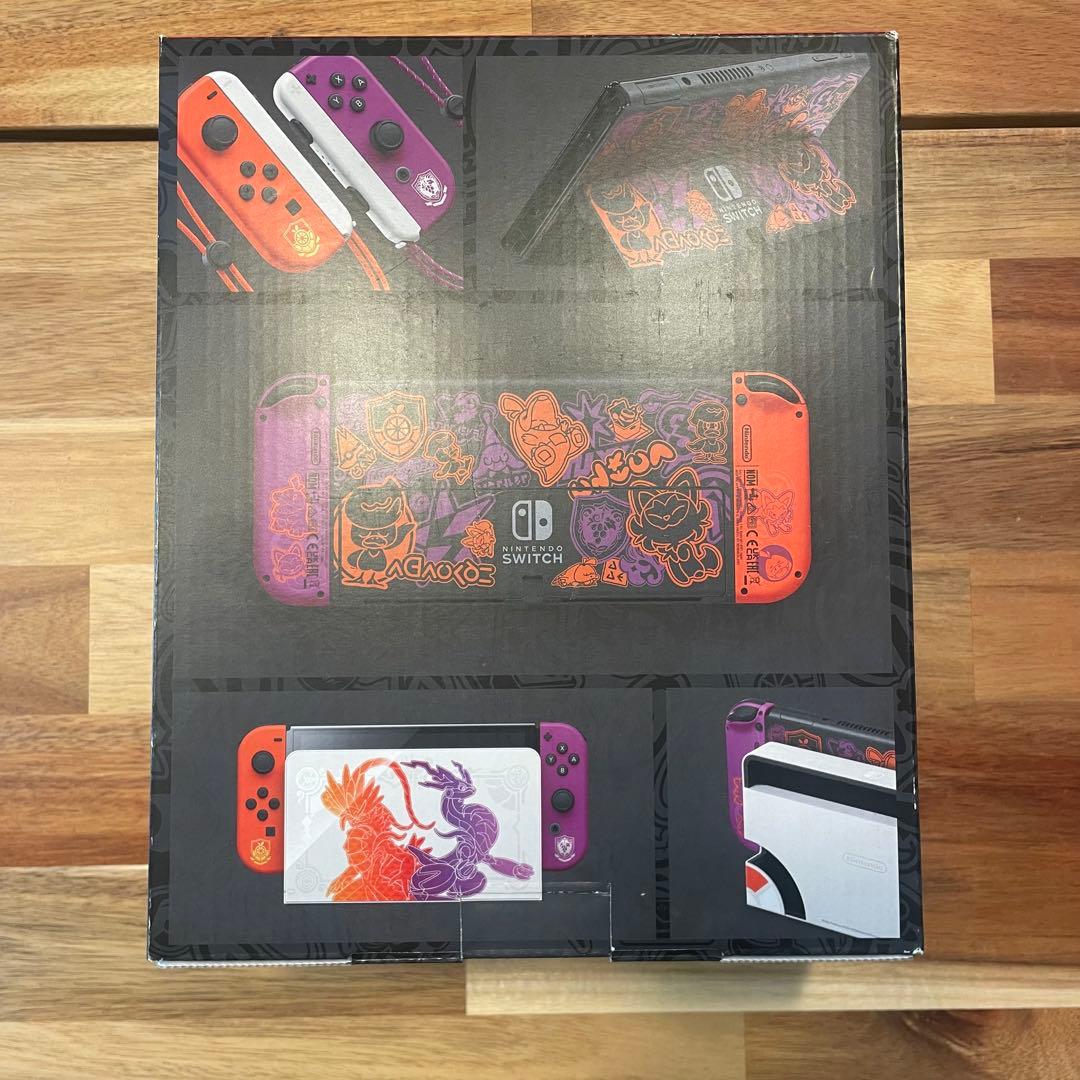 ニンテンドースイッチ 本体 有機EL ポケモン スカーレット バイオレット