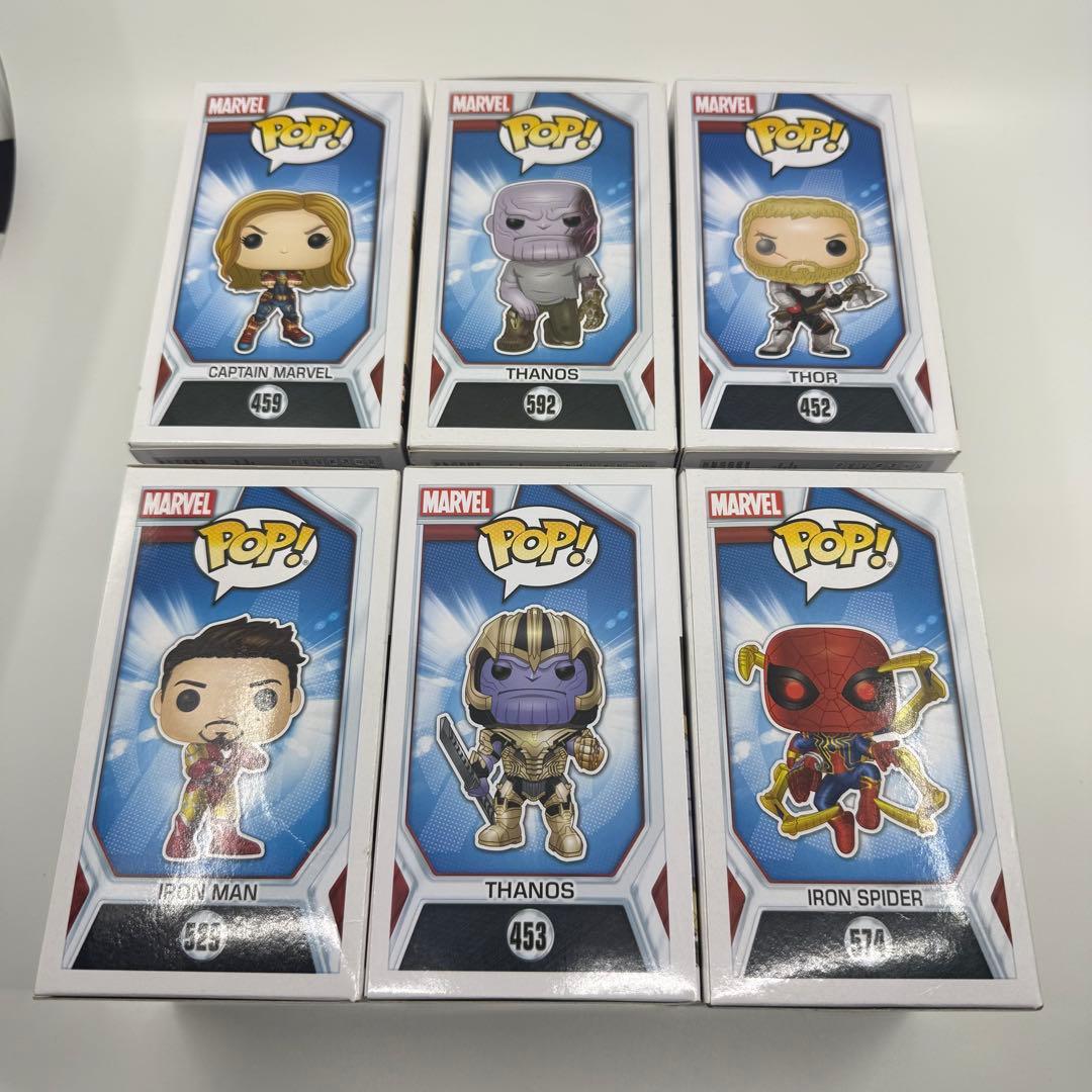 Funko Pop アヴェンジャーズ マーベル ファンコ サノス　6体セット