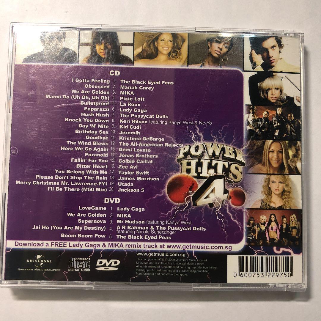 Power Hits 4 (CD+DVD) インポート