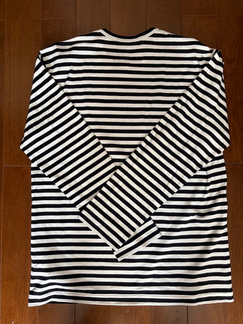 PLAY COMME des GARCONSボーダー ハート　ロングTシャツ