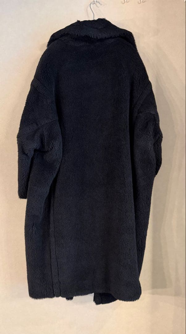 Max Mara マックスマーラテディベア アイコン コート - Black