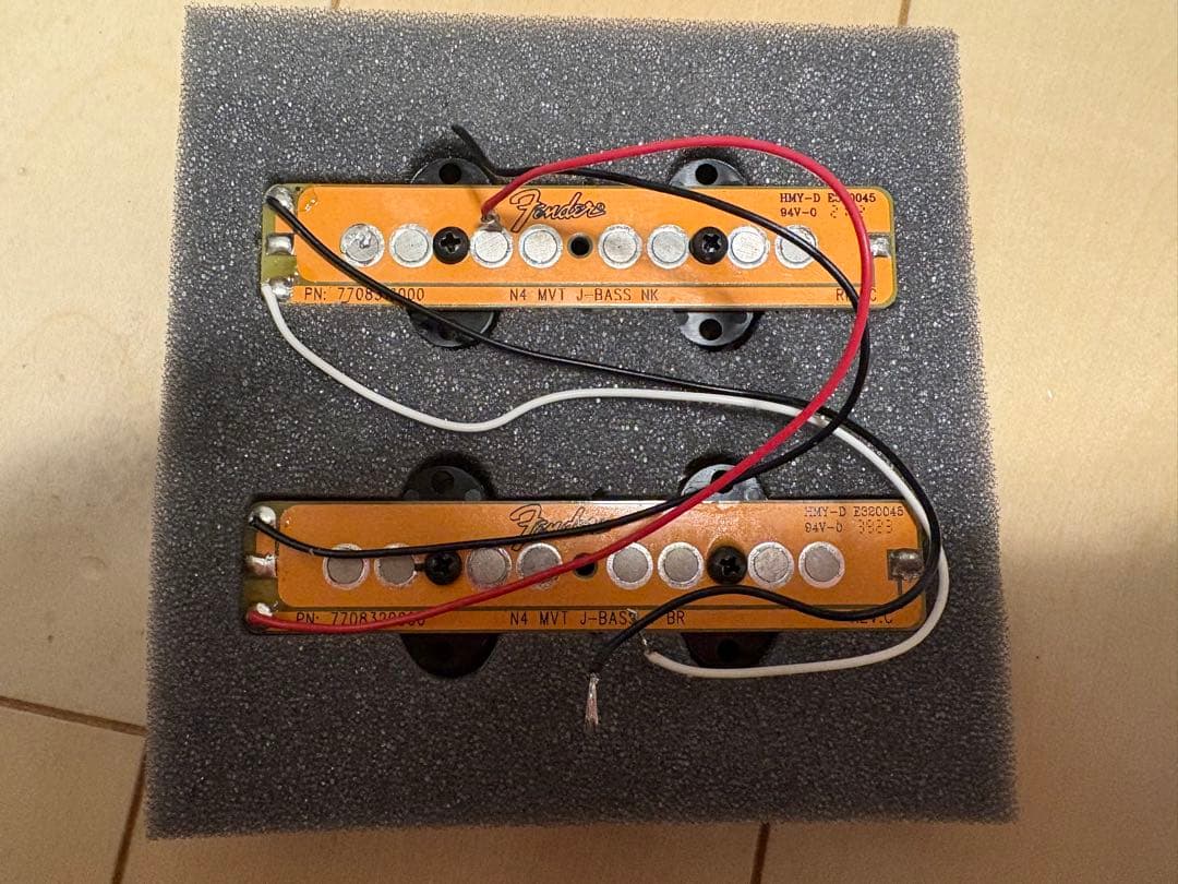 fender 4thGen Noiseless jazz bass ピックアップ