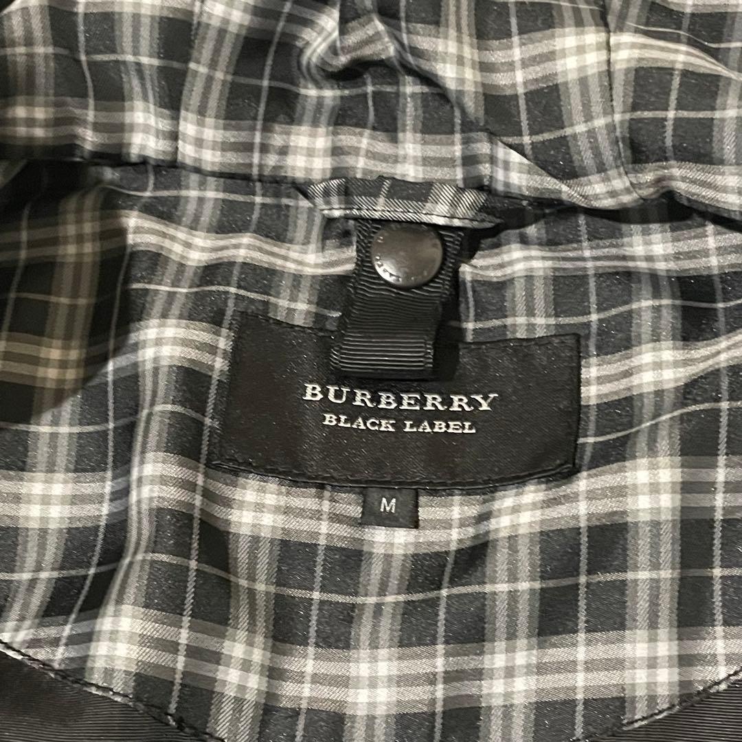 ✨美品✨BURBERRY BLACK LABEL モッズコート　ラクーンファーラ