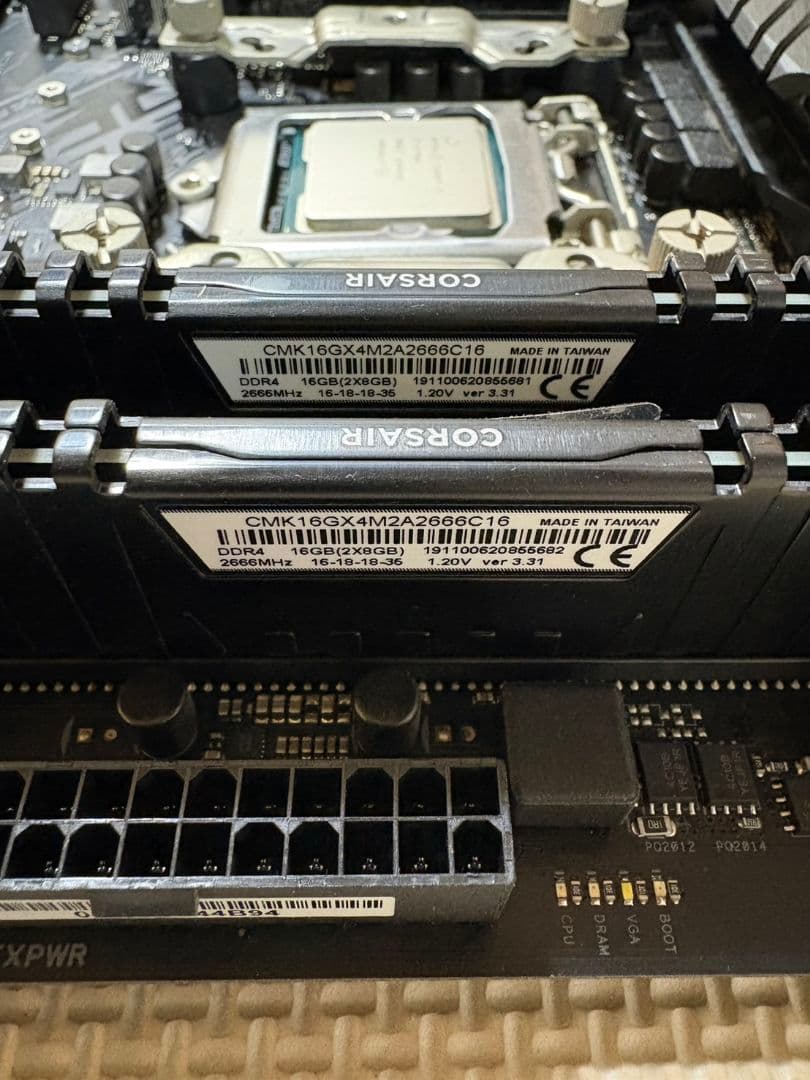 i7-9700K Z390-F DDR4 16GB GTX960 動作確認済