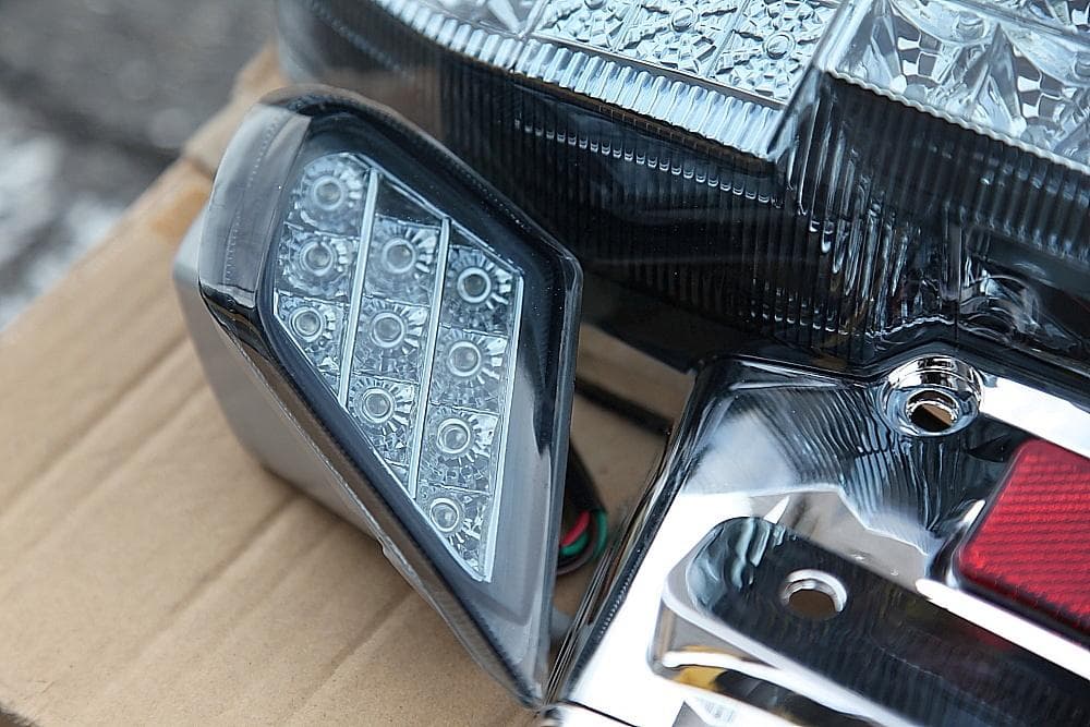 新品未使用 MF02 フュージョン 社外 スモーク LEDテール＆Fウインカー