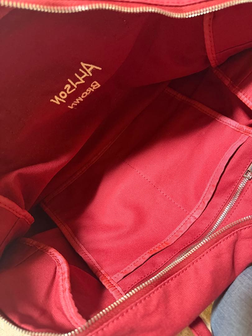 Holiday Canvas Bag アリソンブラウン