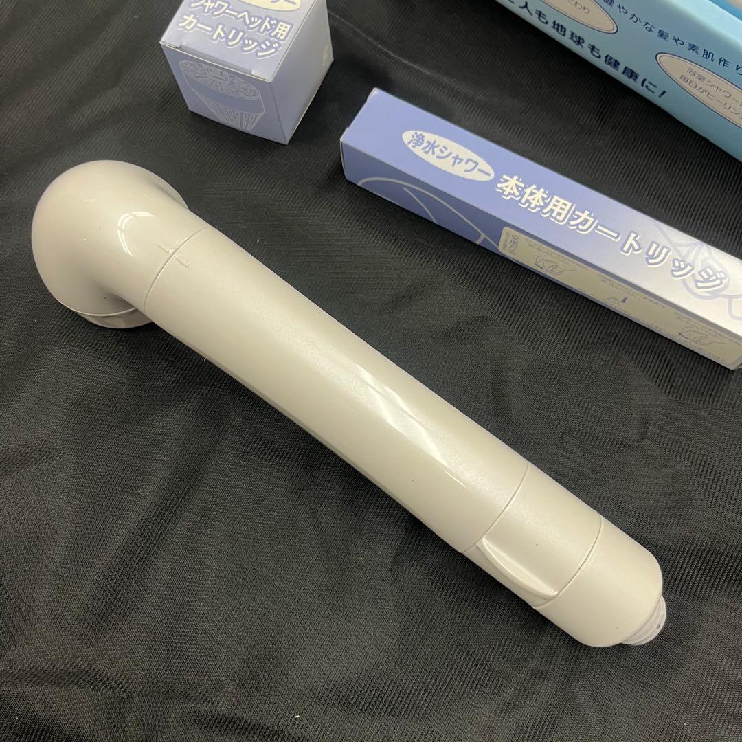 フリーサイエンス素粒水 セラピーシャワー シャワーヘッド本体➕交換用カートリッジ