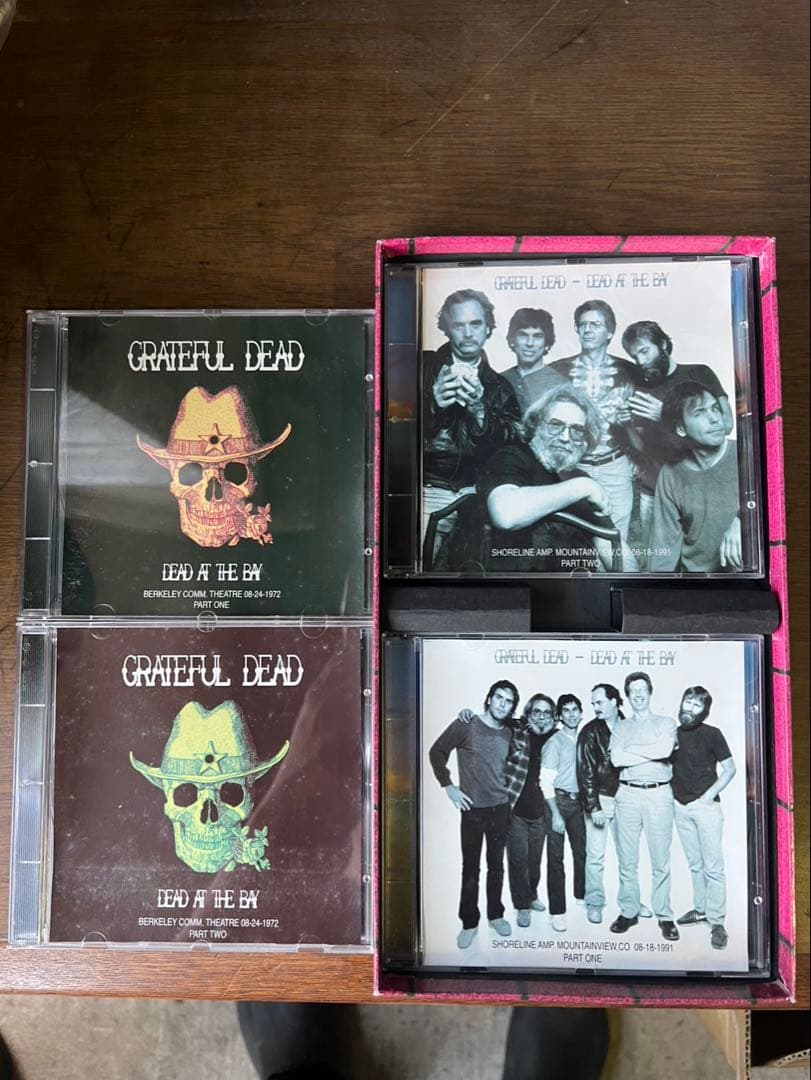 Grateful Dead 4CD BOX ライブ レア 廃盤