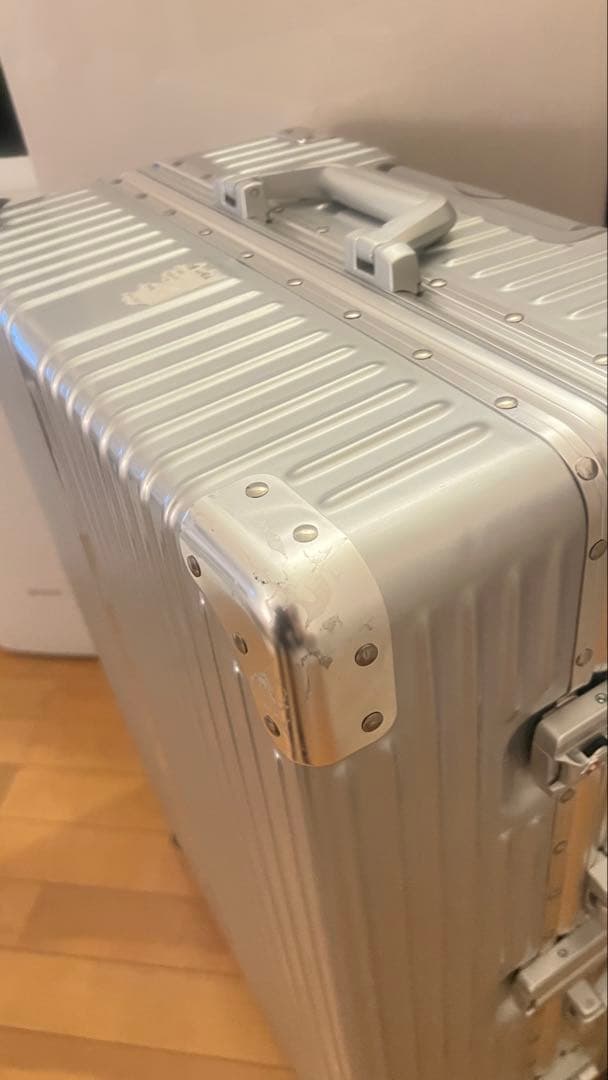 キャリーケース Lサイズ アルミ製ハードシェルスーツケース