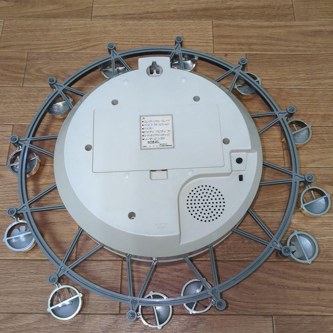 リズム時計　からくり時計　スモールワールドロマンス　　4MH701 動作品