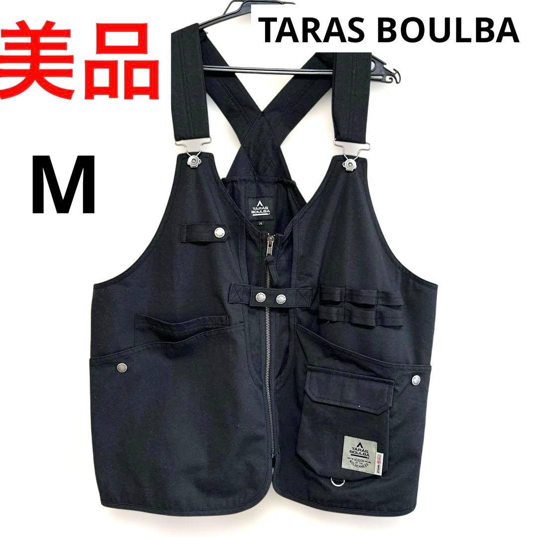 【美品】TARAS BOULBA ファイヤーシールド ミリタリー ベスト M 黒
