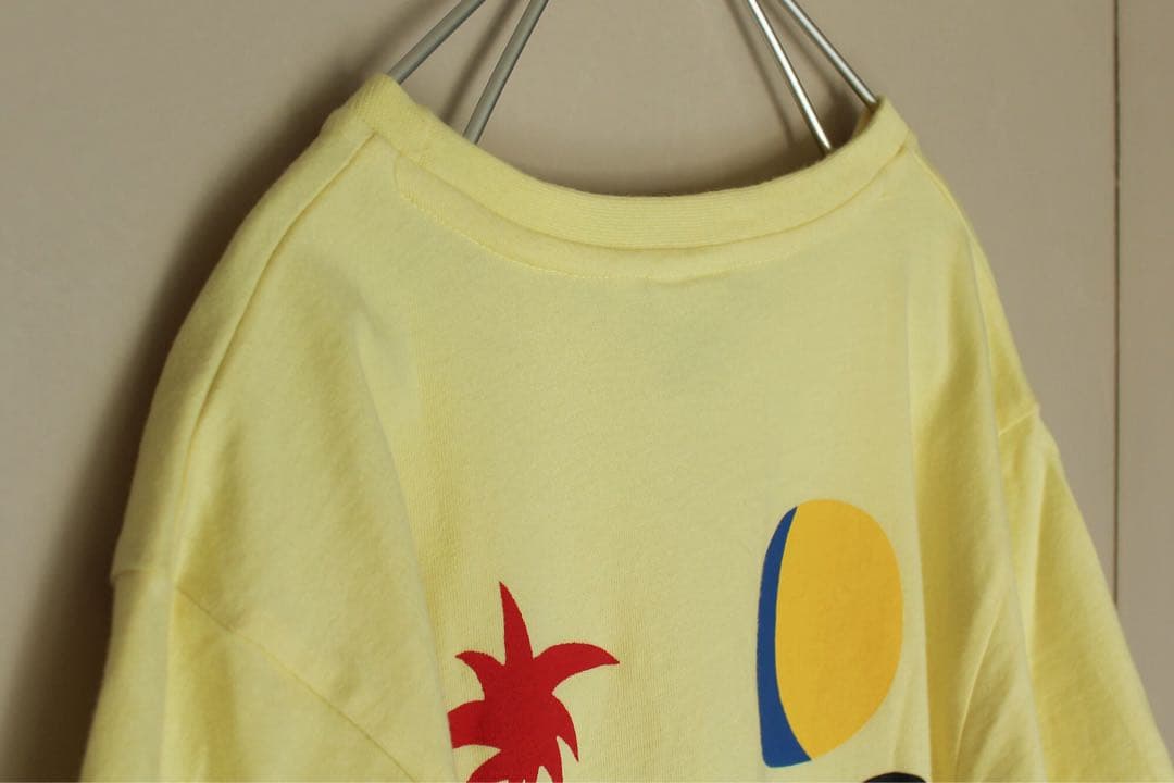 EURO古着 00s Space Ibiza イビサ 本物 ロゴ テクノTシャツ