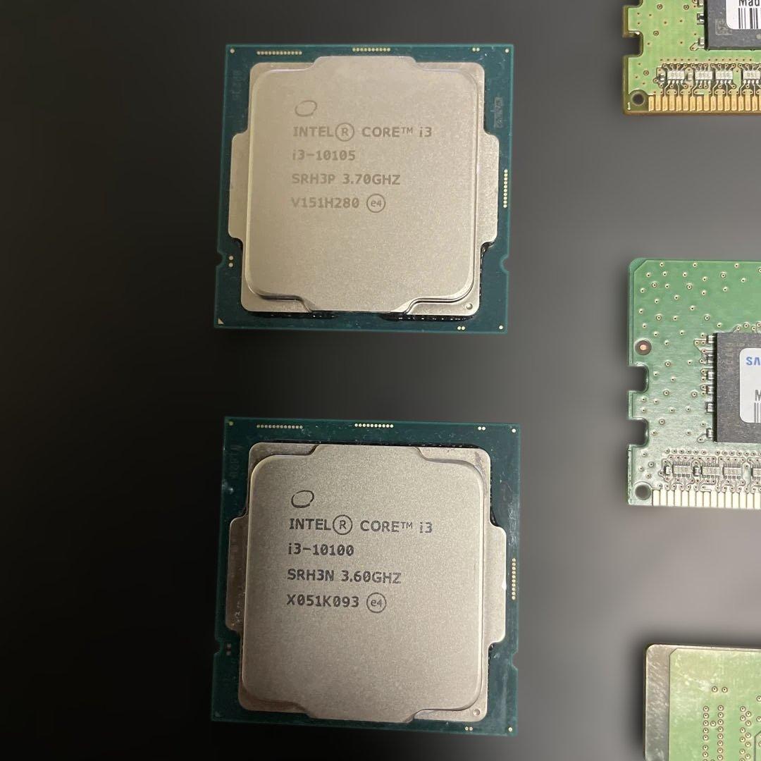 Intel Core i3-10100/10105 + 4GB 3セット