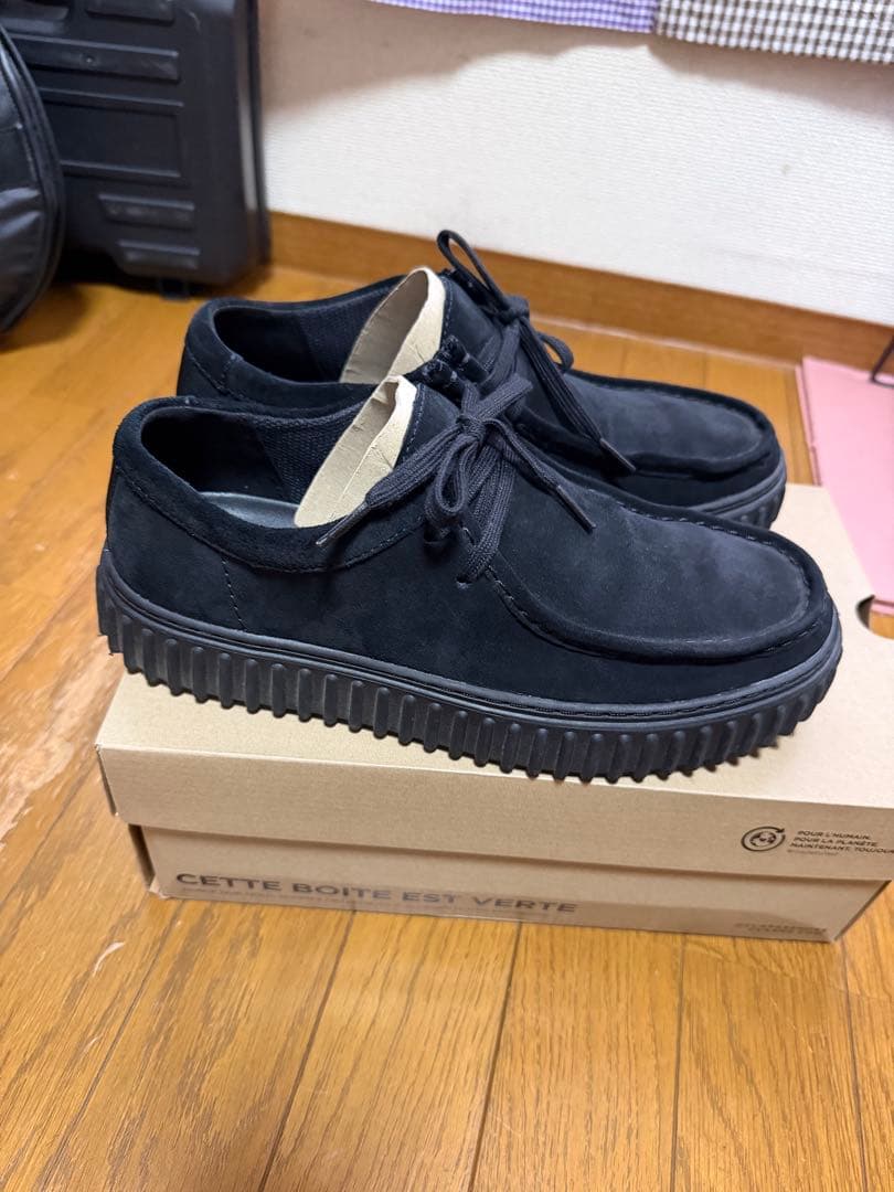 Clarks Torhill Lo UK7 black トーヒルロー