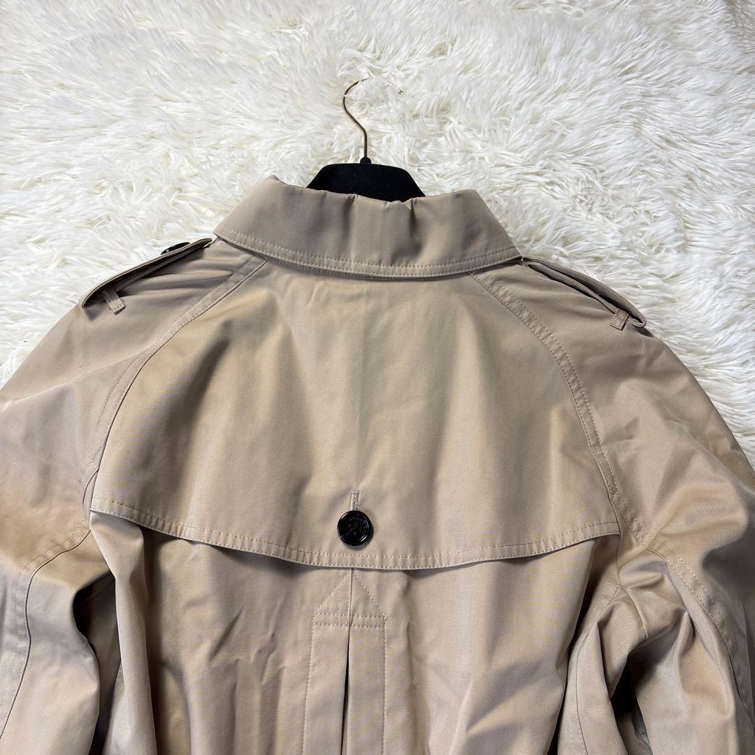 ☆大きいサイズ2XL☆バーバリーロンドン トレンチコート ベルト ノバチェック