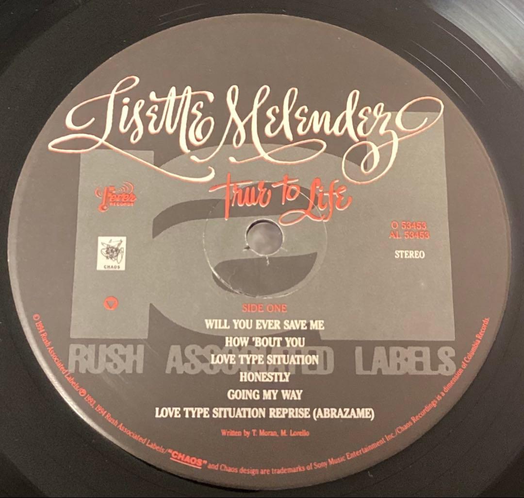 (USED)LISETTE MELENDEZ TRUE TO LIFE レコード