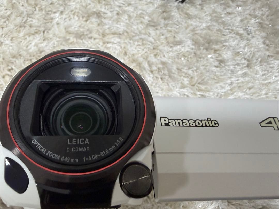 パナソニック デジタル4Kビデオカメラ ホワイト HC-VX990M