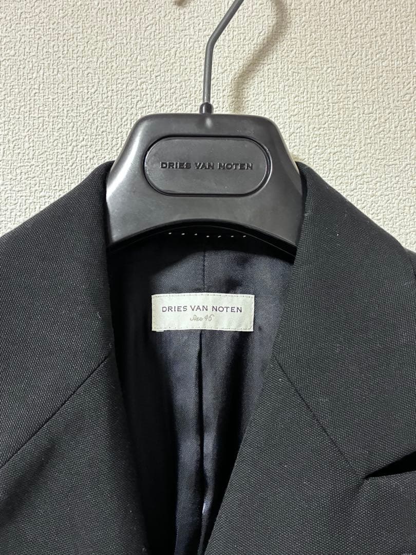 DRIES VAN NOTEN 11AW ブラック ダブルブレストジャケット