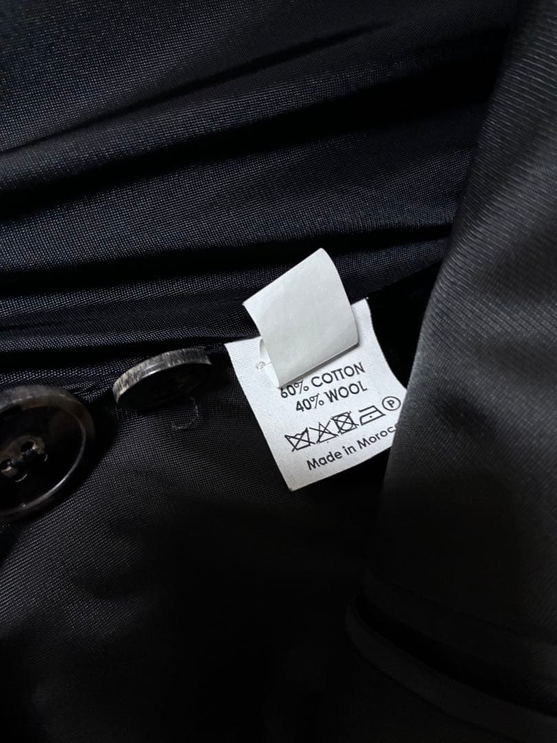 DRIES VAN NOTEN 11AW ブラック ダブルブレストジャケット