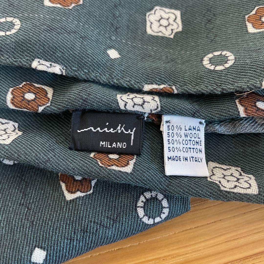 ニッキー　nickey ストール　緑色