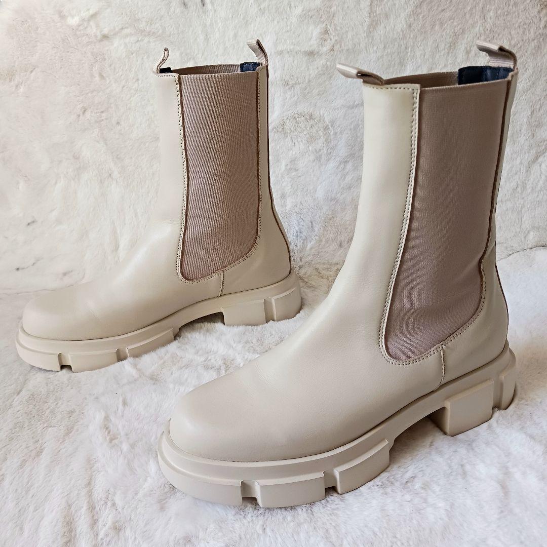 美品 PELLICO SUNNY 　サイドゴアブーツ　トラックソール　厚底