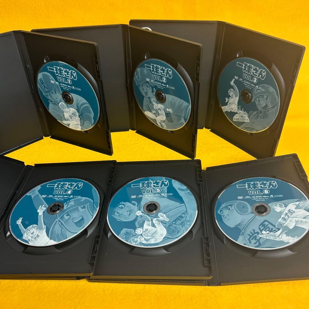 《新品ケース》一球さん 全6巻 DVD アニメ 水島裕 たてかべ和也 曽我部和行