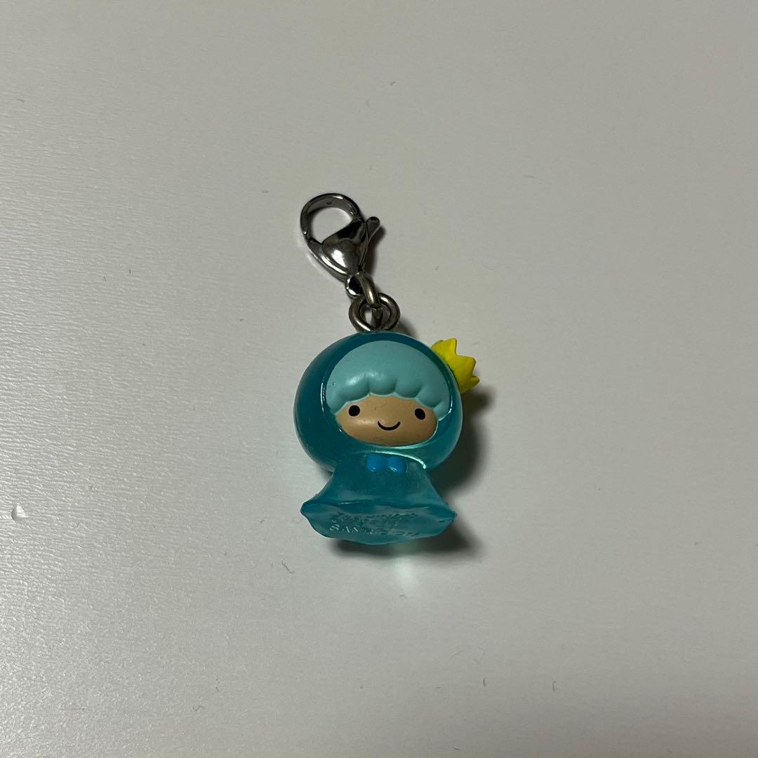 サンリオ　めじるし アクセサリー　1,2レインコート　てるてる坊主　7点セット