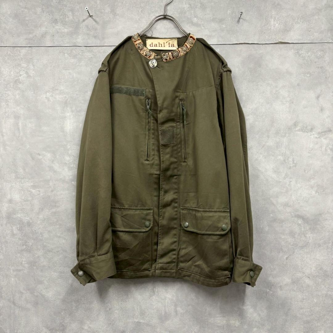 dahl'ia フランス軍 ミリタリー リメイク ジャケット N2632