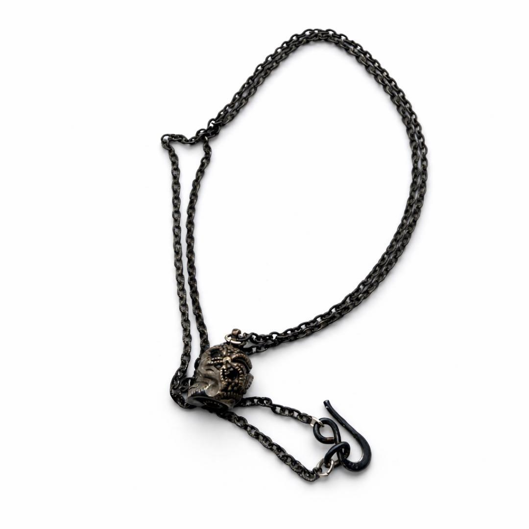 アクセサリー IF SIX WAS NINE BEDROCK Skull Necklace