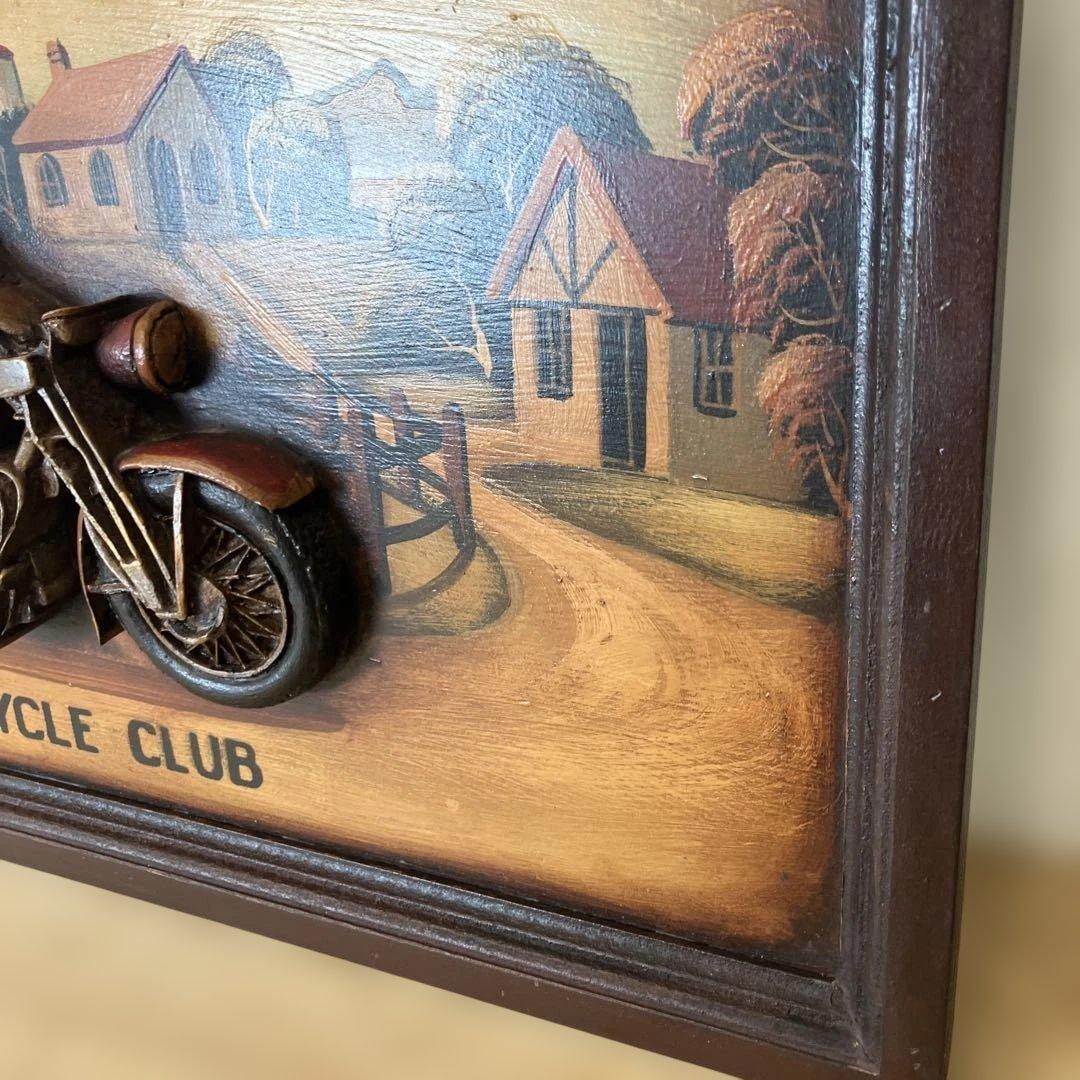 ハーレーダビッドソン HARLEY DAVIDSON 壁掛け 木製装飾