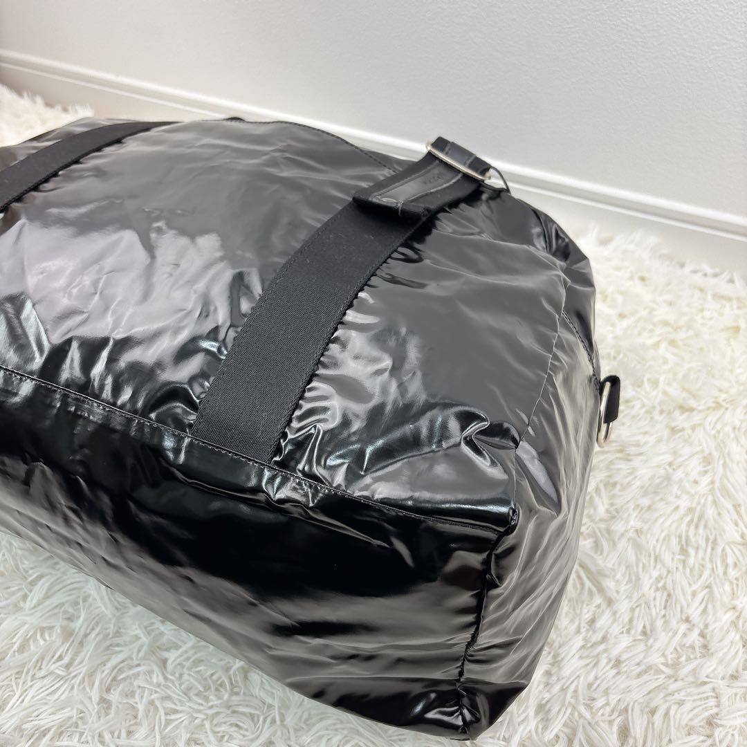 美品✨jack gommeジャックゴム ボストン 黒 Light ポーチ付