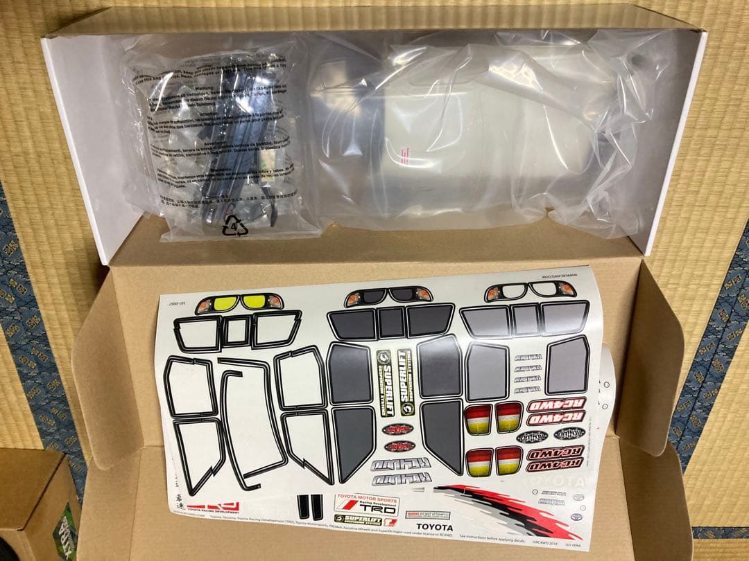 RC4WD タコマボディ　313mm