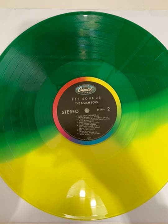 the Beach Boys pet sounds 激レア　カラー版　レコード