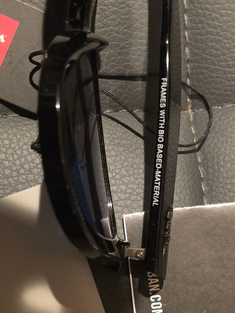 Ray-Ban RB0502S-Ｆフレームブラック　ライトブルーレンズ