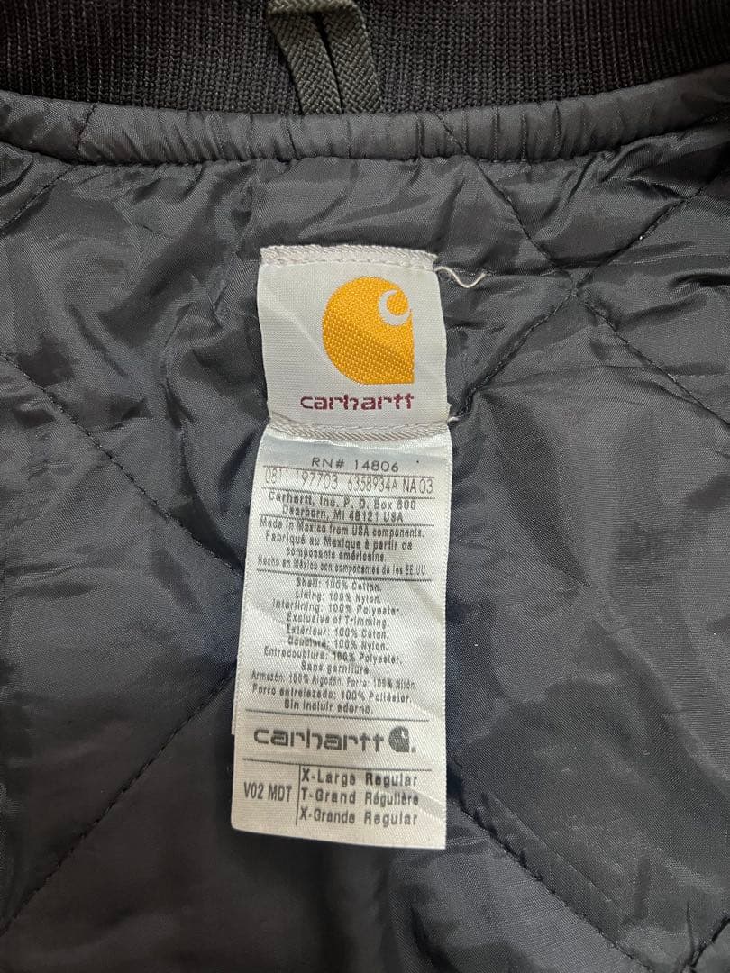 Carhartt ネイビー ダックベスト XL
