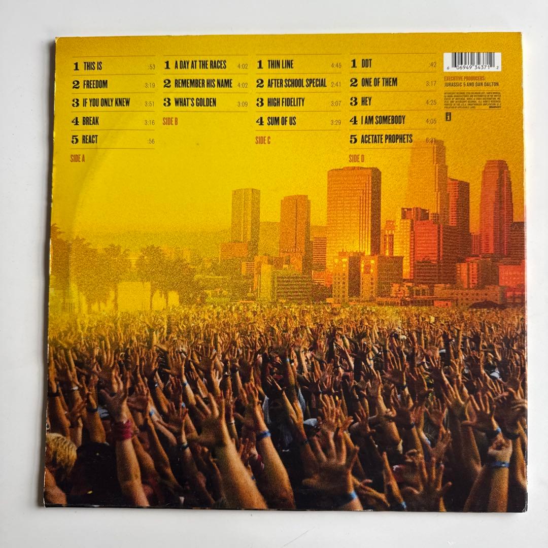 洋楽 jurassic5 power in numbers 2LP album