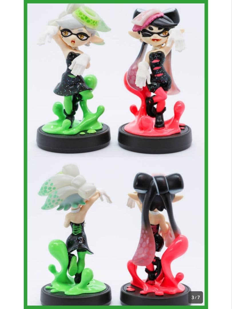 14体セット　アミーボ　amibo スプラトゥーン　セット　おまけ付き（リンク）
