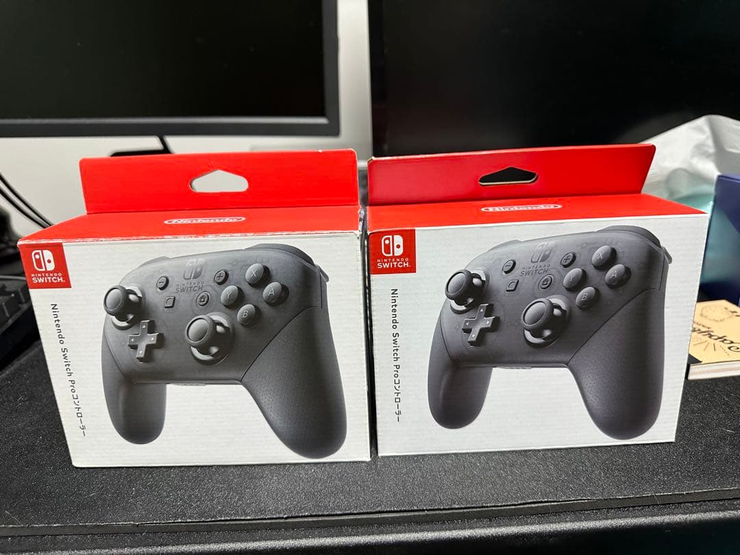 Nintendo Switch グレー Proコン2個　有線LANアダプター