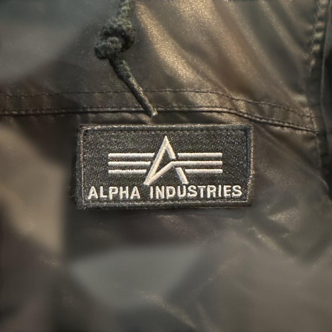 ALPHA INDUSTRIES ブラック MA-1ジャケット